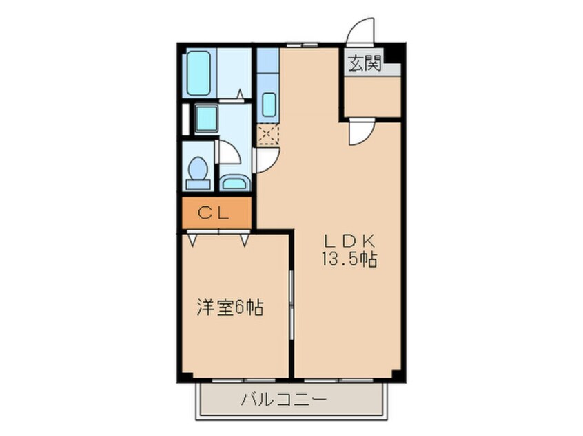 間取図 グリ－ンシティ高森