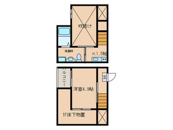 間取図 ヴァンベール元郷