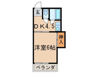 間取図 ハイツ吉野