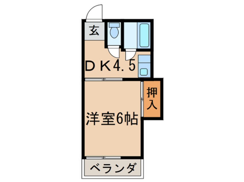 間取図 ハイツ吉野