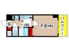 ﾌﾟﾚｻﾝｽ泉ｼﾃｨｱｰｸ(506) 1Kの間取り