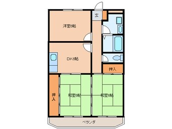 間取図 紫雲荘ビル