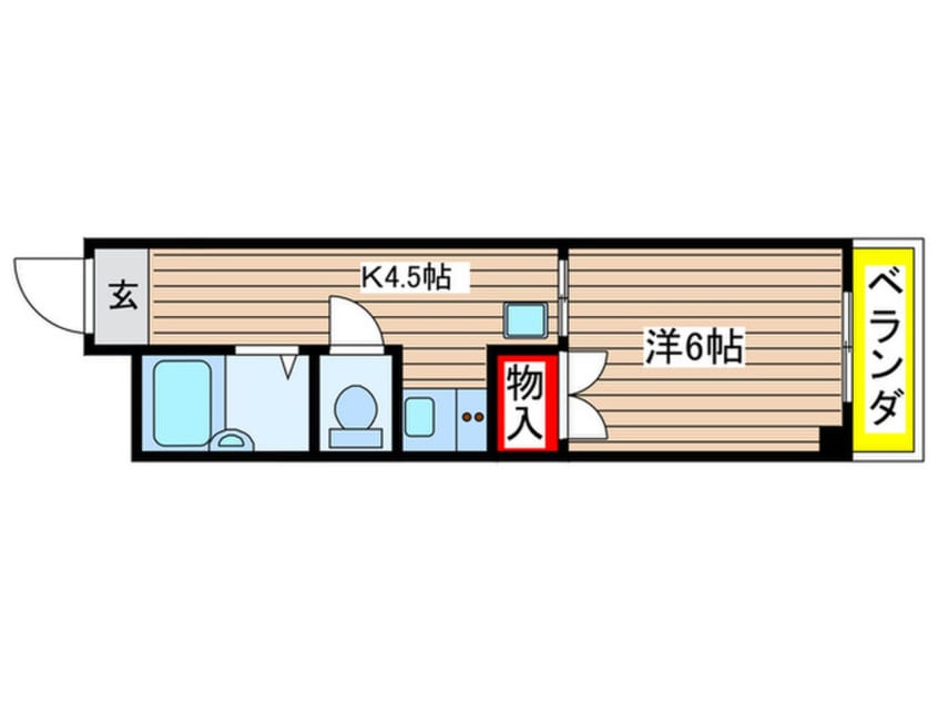 間取図 イトウマンション植田