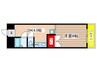 イトウマンション植田 1DKの間取り