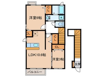 間取図 Ｍｏｄｅｒａｉｔ