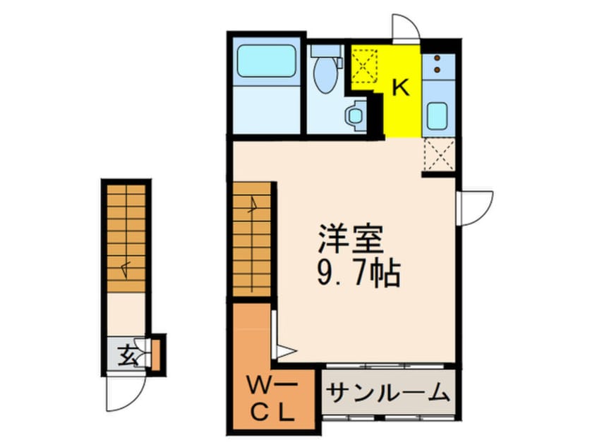 間取図 メゾン・ジョワエイト