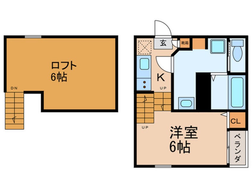 間取図 ハーモニーテラス野並Ⅷ