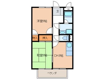 間取図 Ｓｕｒｐｌｕｓレスト高須Ａ