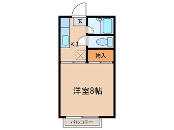 間取図 フレアパーク