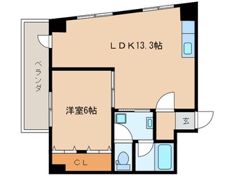 間取図 レスカール松原