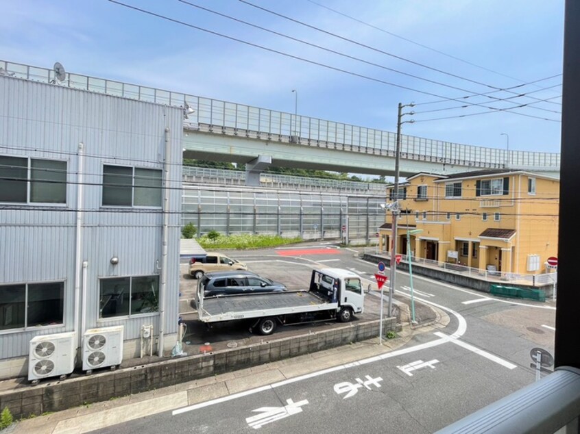 室内からの展望 アーバン牧の原