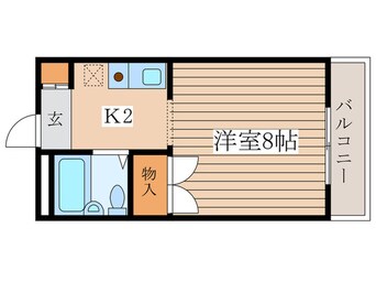 間取図 コーポわかば