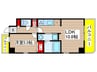 Ｓ・ＡＬＬＥＹ 1LDKの間取り