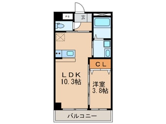 間取図 シャトレ相川
