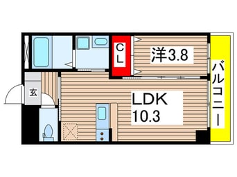 間取図 シャトレ相川