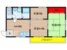 メゾンシエテ 3DKの間取り
