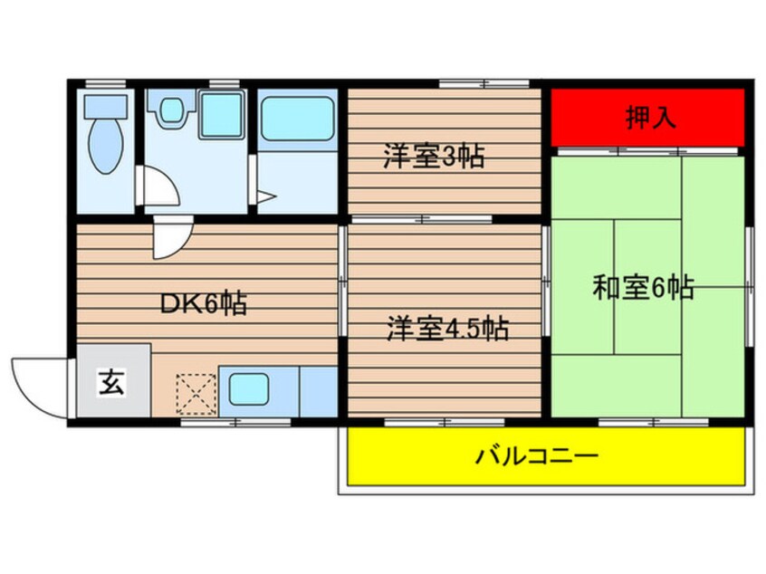 間取図 メゾンシエテ