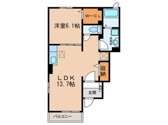 間取図 ブライド・オーブⅡ