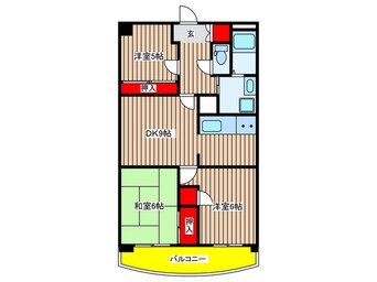 間取図 大昴ビル6