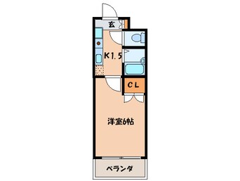 間取図 ハイツ亀島