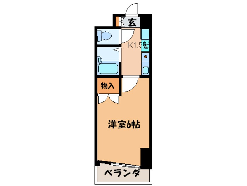 間取図 ハイツ亀島