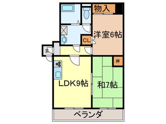 間取図 メゾンルピナス