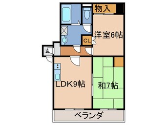 間取図 メゾンルピナス