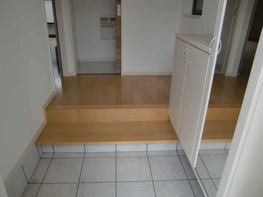 玄関 エコハウス安井　Ａ棟