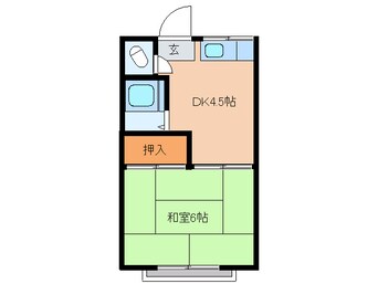 間取図 渡辺ハウス