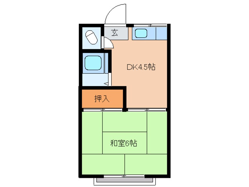 間取図 渡辺ハウス