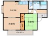 メゾンエルフＡ棟 2DKの間取り