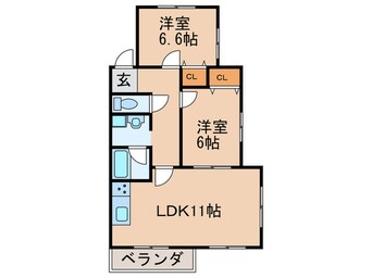 間取図 ルース　リーリヤ