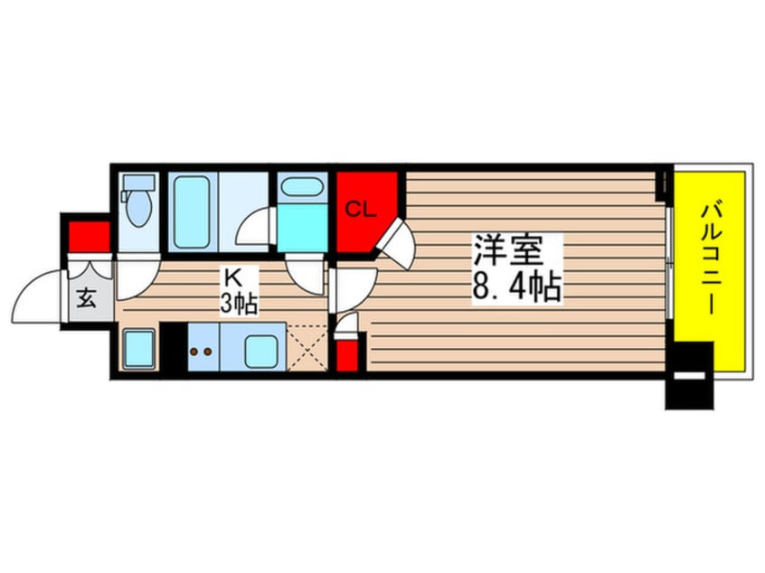 間取図 ブランシエスタ泉