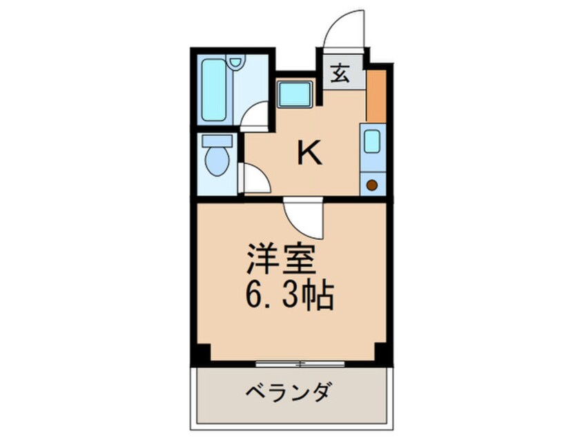 間取図 本陣通ビル