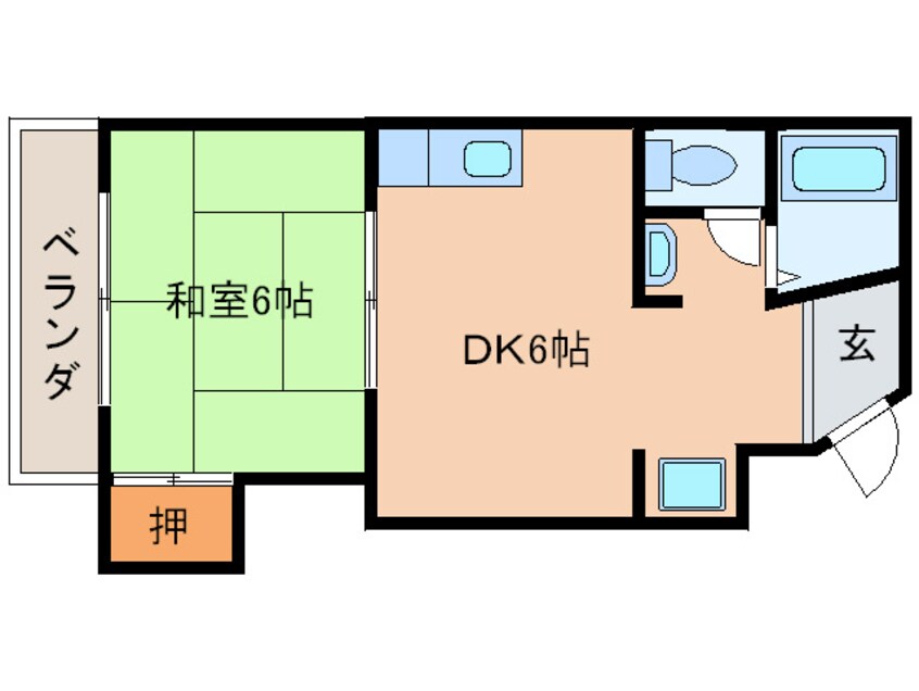 間取図 第3記念橋ビルヂング