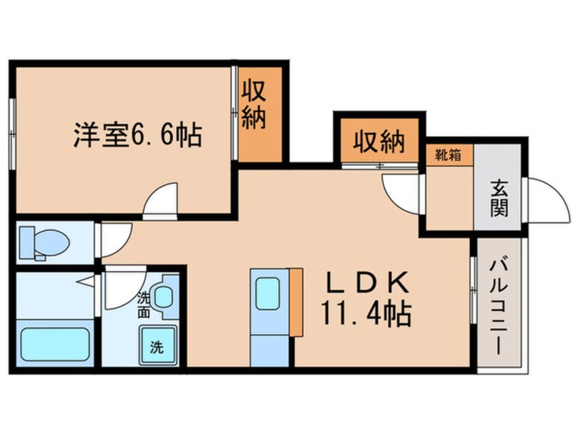 間取図 メゾンスピカ