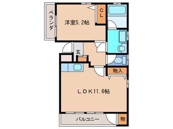 間取図 M´sパティオ