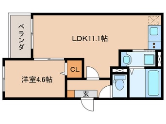 間取図 Jack kanseiⅥ