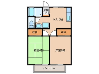 間取図 プレジール栄