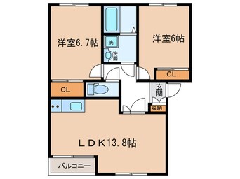 間取図 アーバンウエスト