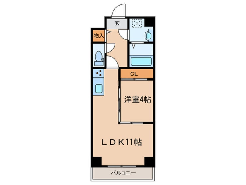 間取図 S-FORT古出来fiore