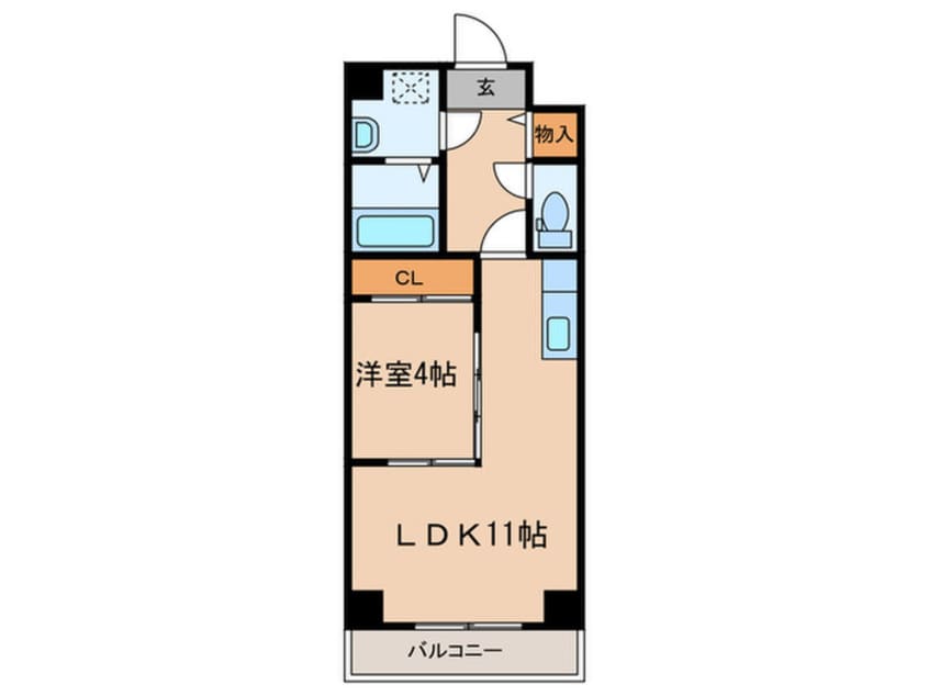 間取図 S-FORT古出来fiore