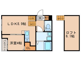 間取図 ラフィーレ志賀本通