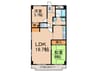 ファミ－ル１１ 2LDKの間取り