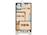 第三宮地マンション記念橋 2DKの間取り