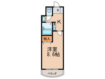 間取図 アーバンシティ栄生