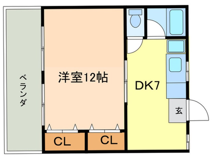 間取図 ミネビル