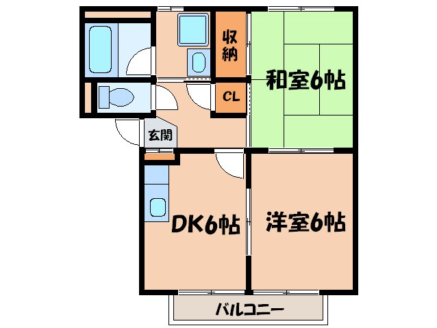 間取り図 ネクスト山之手Ⅱ