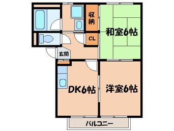 間取図 ネクスト山之手Ⅱ