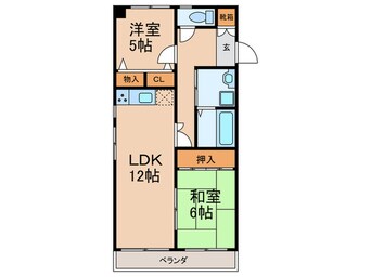 間取図 シャンポール高社